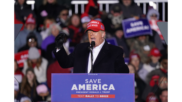 Former President Donald Trump Holds Rally In Florence, SC