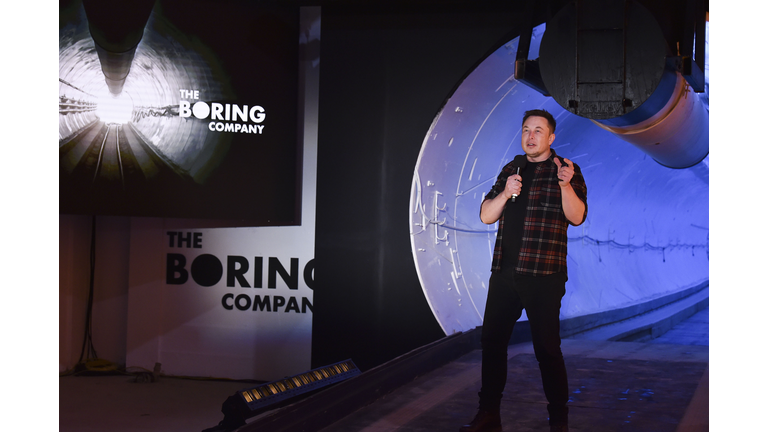 US-SCIENCE-TECHNOLOGY-COMPUTERS-TRANSPORT-TUNNEL-BORING-MUSK