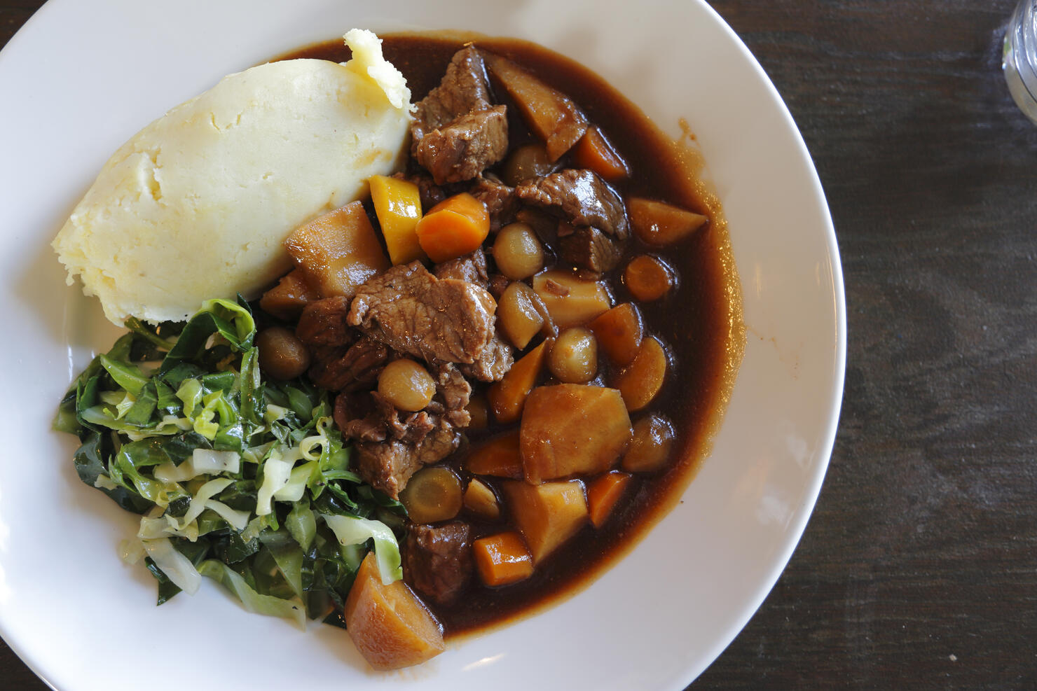 Traditional Irish beef stew