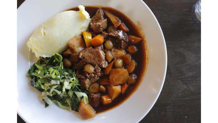 Traditional Irish beef stew