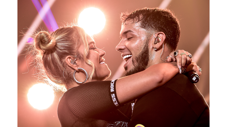 Anuel AA & Karol G In Concert - New York, NY