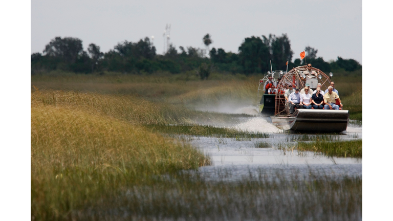 McCain Holds Campaign Event In Everglades