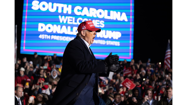 Former President Donald Trump Holds Rally In Florence, SC