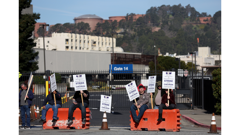 Chevron Refinery Workers Go On Strike