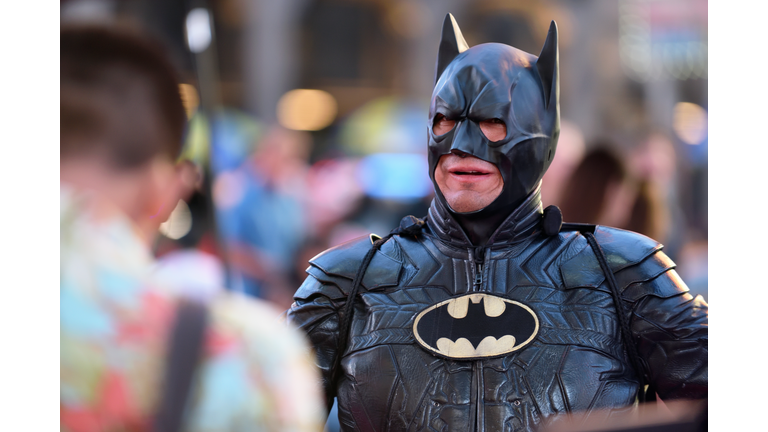 People on the Times Square in Manhattan, NYC
