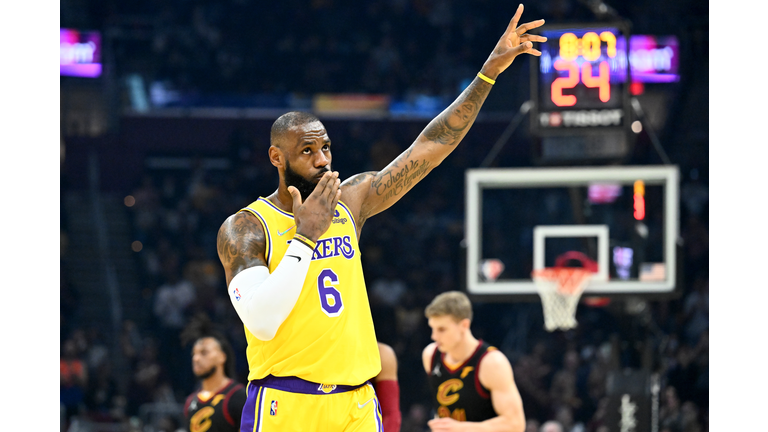 Los Angeles Lakers v Cleveland Cavaliers