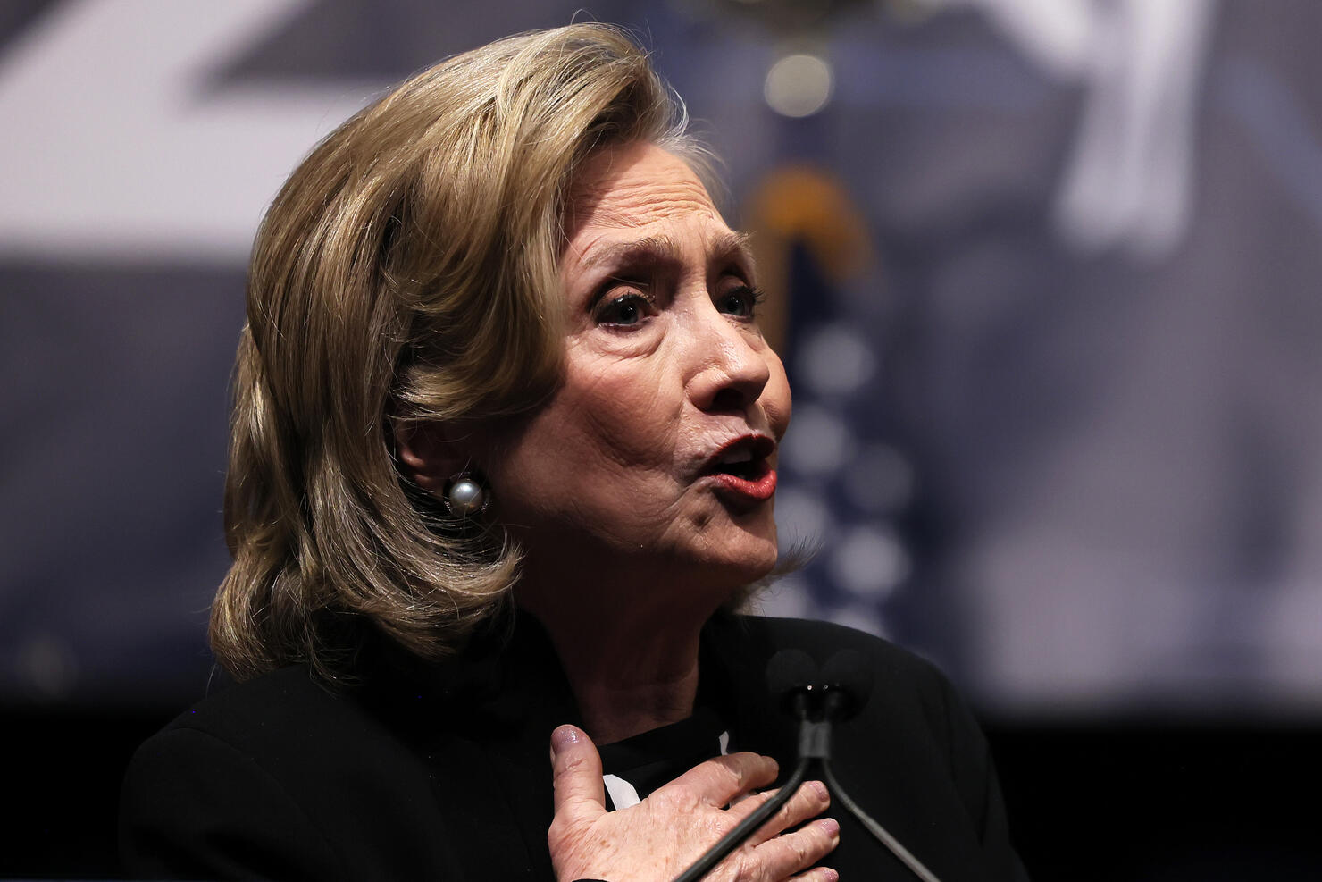 Hillary Clinton Addresses New York Democratic Convention