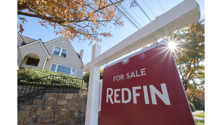 Redfin Real Estate Yard Sign Pictures in Seattle