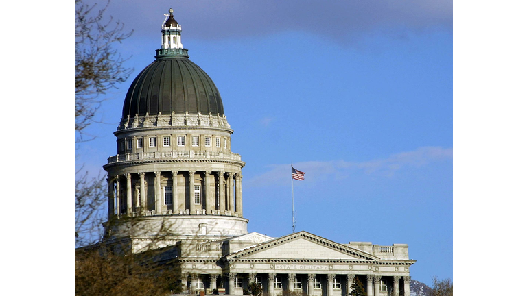 This 02 April ,2001 photo shows the Utah State Cap