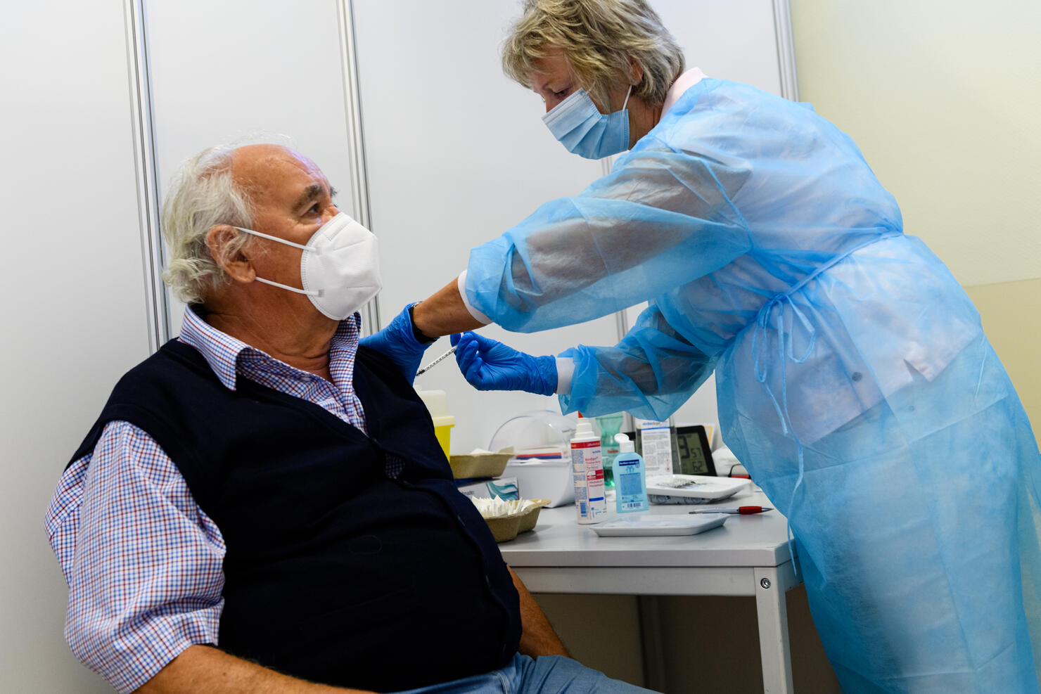 Covid-19 Boosters Vaccinations Underway Across Germany
