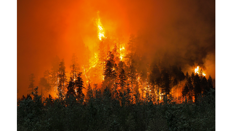 Eagle Creek Wildfire Oregon.