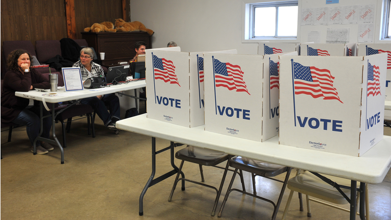 Voters Across The Country Head To The Polls For The Midterm Elections
