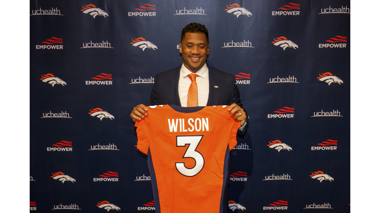 Denver Broncos Introduce Quarterback Russell Wilson