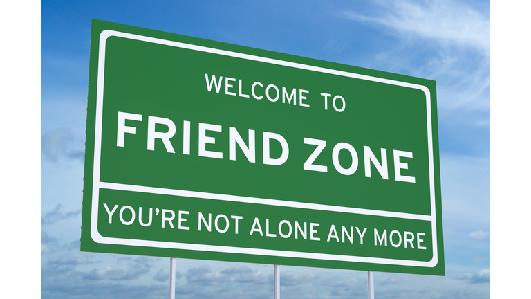 Welcome to Friend Zone on road billboard