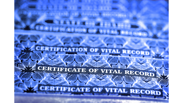 Several Certificate of Vital Records for Birth