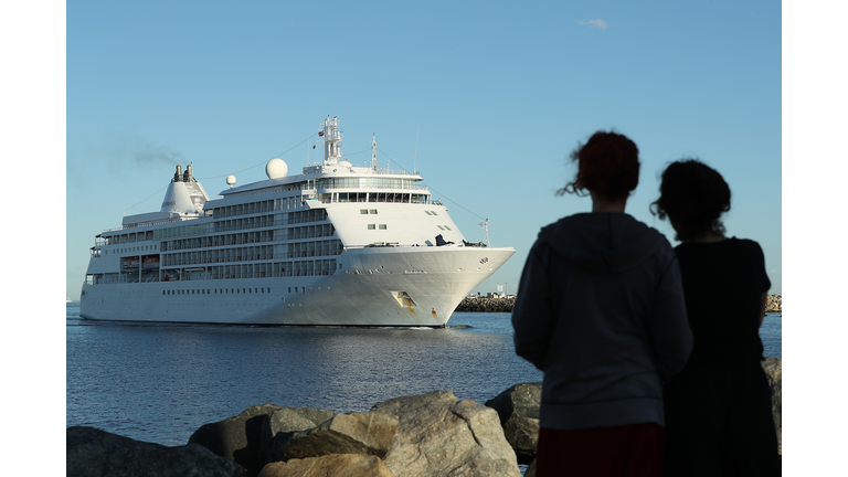 Cruise Ships Sail Off Fremantle As State Government Denies Permission To Dock Amid Coronavirus Pandemic