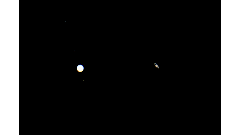 Jupiter And Saturn Align To Form 'Great Conjunction'