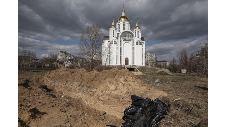 Russian Retreat From Bucha Reveals Scores Of Civilian Deaths