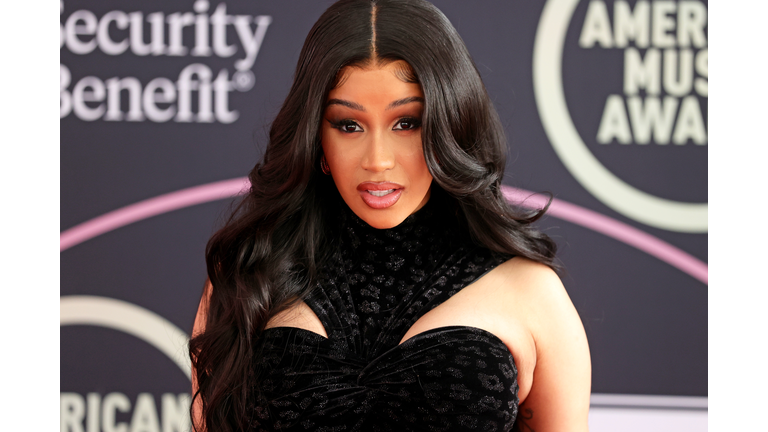 2021 American Music Awards Red Carpet Roll-Out With Host Cardi B