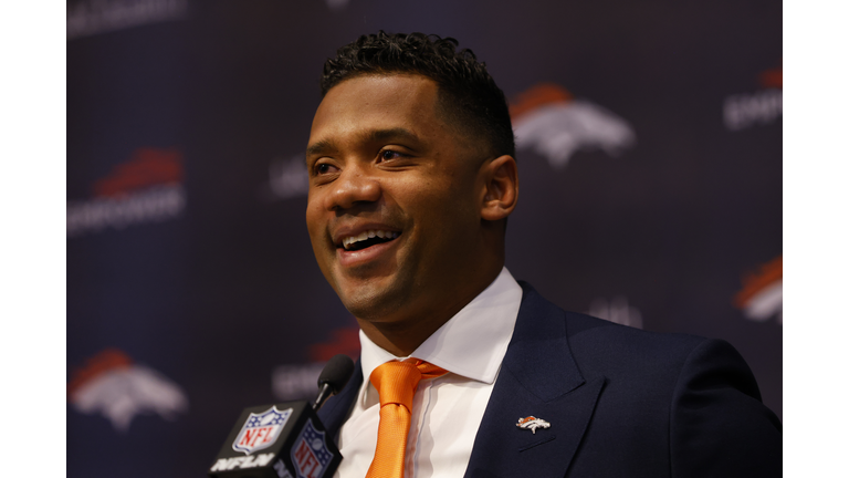 Denver Broncos Introduce Quarterback Russell Wilson