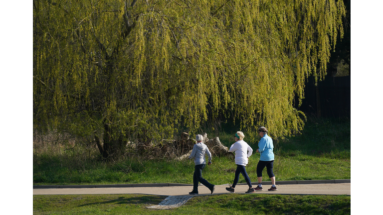 Outdoor Exercise Is Popular Release During Pandemic Lockdown