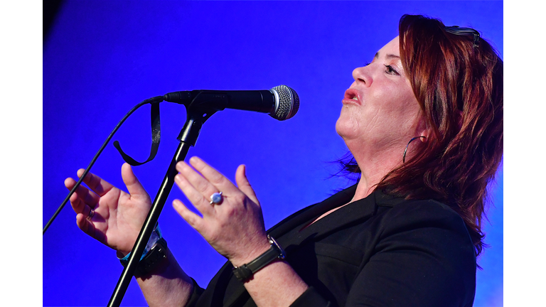 Comedienne Kathleen Madigan Performs A Private Show For SiriusXM Subscribers At Nashville's Third Man Records