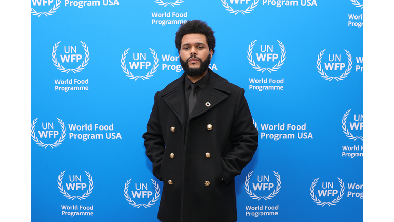 U.N. World Food Programme Welcomes The Weeknd as Goodwill Ambassador