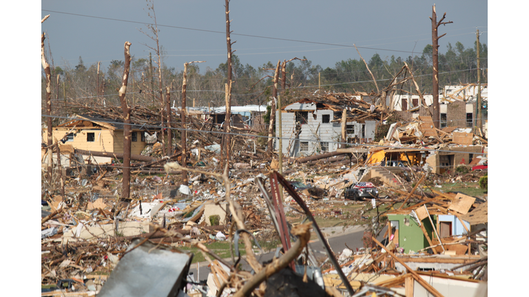 Tornado damage