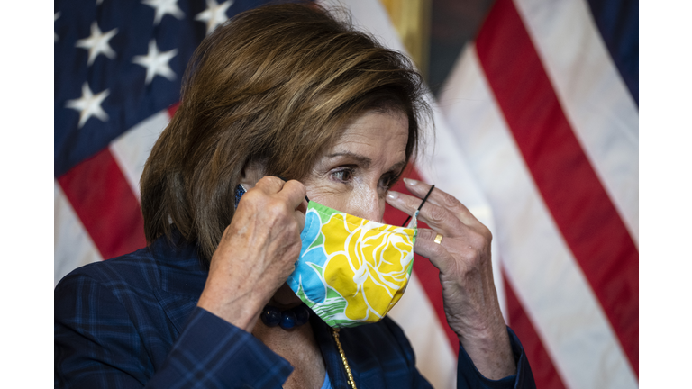 Speaker Pelosi Holds Ceremonial Swearing-In For Congressman-Elect Ellzey