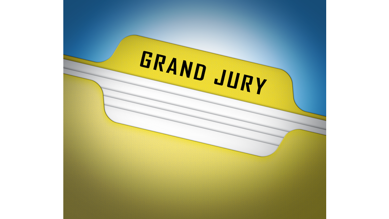 Grand Jury Court Folder Shows Government Trials To Investigate Injustice 3d Illustration