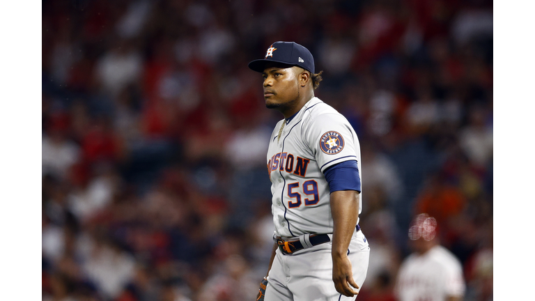 Houston Astros v Los Angeles Angels