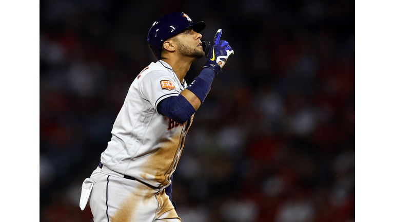 Houston Astros v Los Angeles Angels