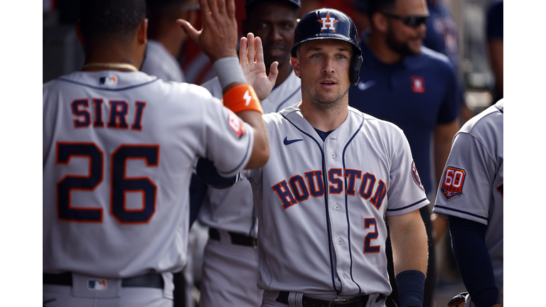 Houston Astros v Los Angeles Angels