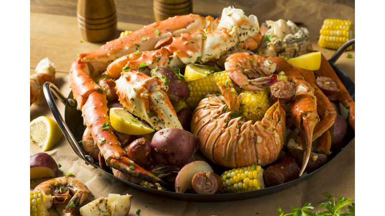 Homemade Cajun Seafood Boil