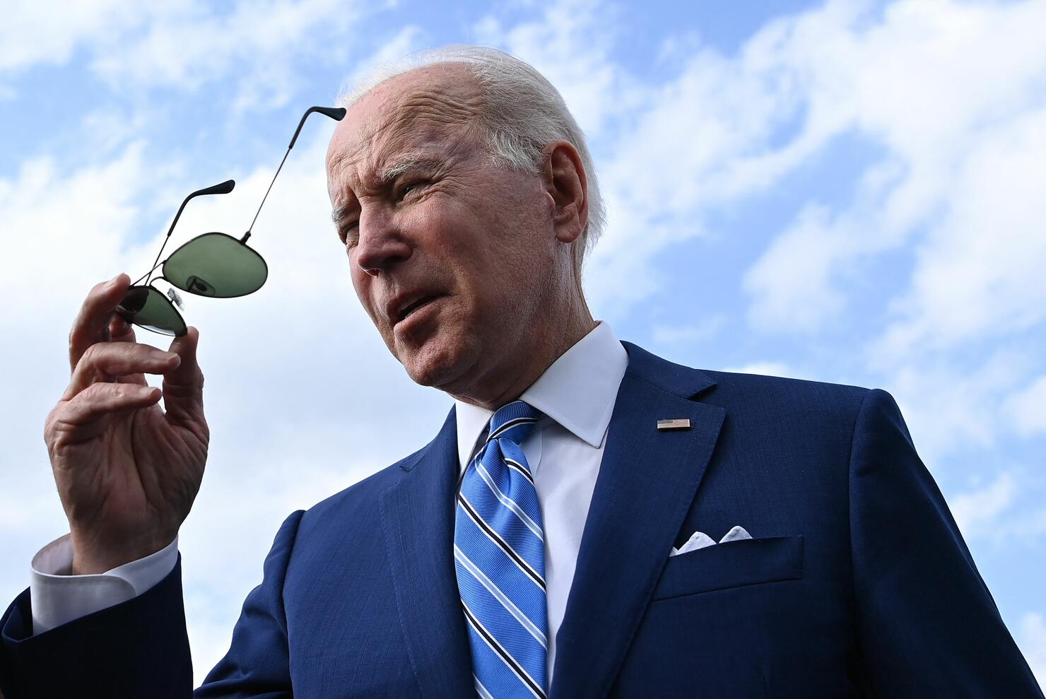A Bird Pooped on Joe Biden's Shoulder For Good Luck iHeart