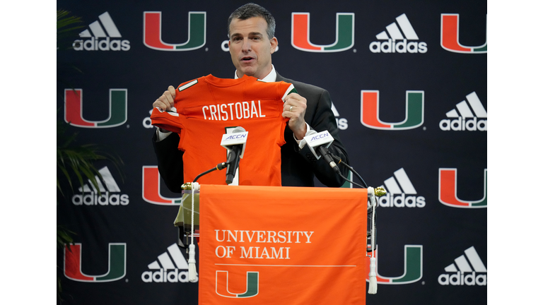 Miami Introduces Mario Cristobal as Head Football Coach