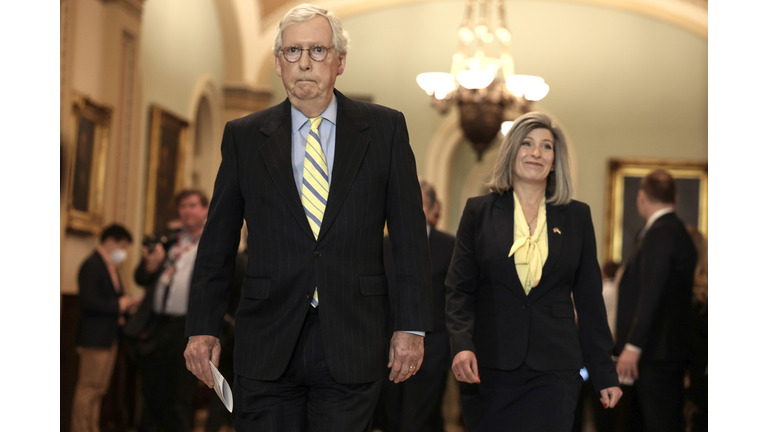 Senators Meet For Weekly Policy Luncheons On Capitol Hill