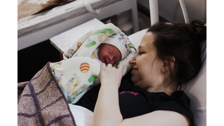 Inside A Kyiv-Area Maternity Hospital After A Month Of War