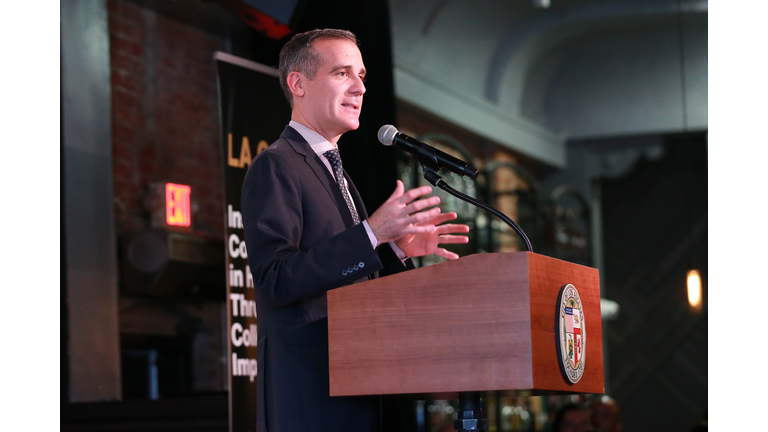 Non Profit Launch Of "LA Collab" With Mayor Garcetti