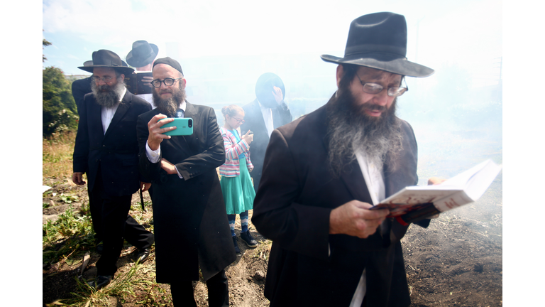 Jewish Community Members Burn Leavened Items In Preparation For Passover In L.A.