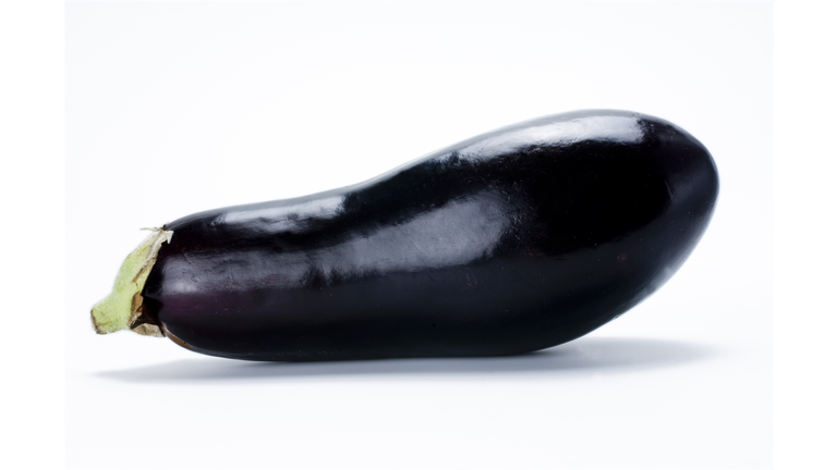 Whole aubergine