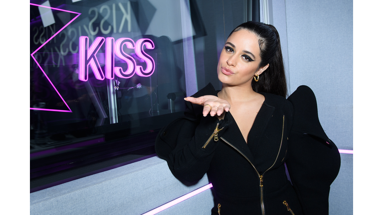 Camila Cabello Visits Kiss FM