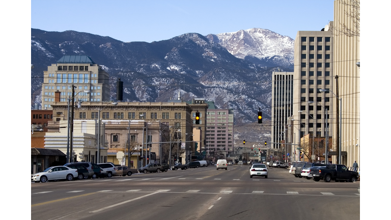 Pikes Peak Avenue Colorado Springs