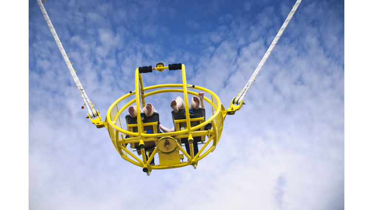 Twin Bungee Fairground Ride