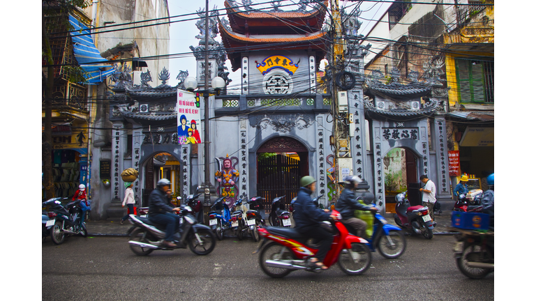 Hanoi city in Vietnam