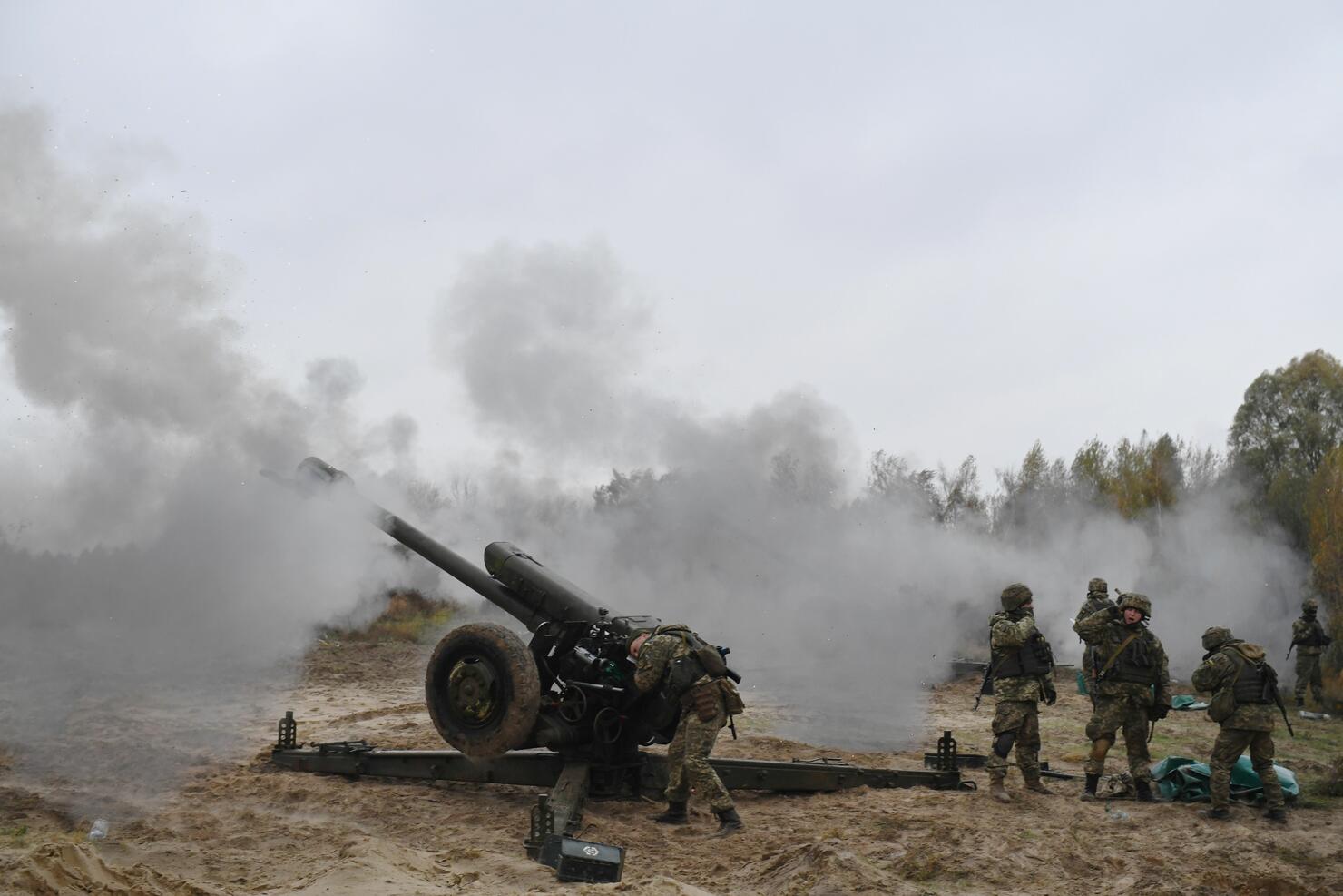 UKRAINE-DRILL
