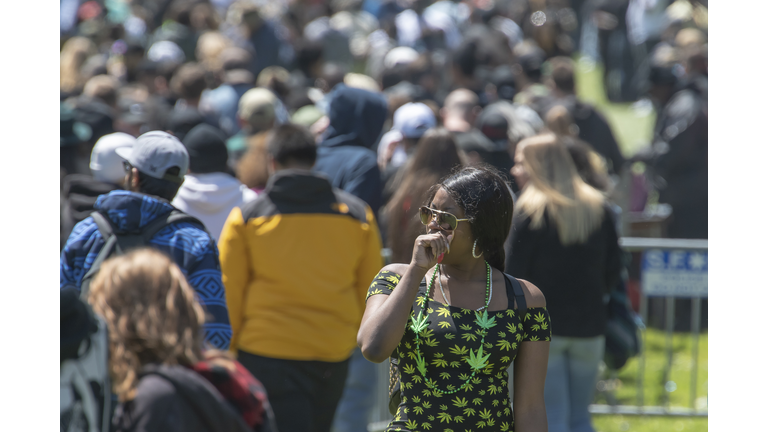 Four Twenty festival in Golden Gate Park