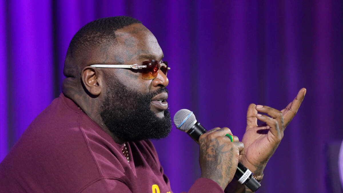 Rick Ross Rolls Out Louis Vuitton Tanks For His Upcoming Car Show