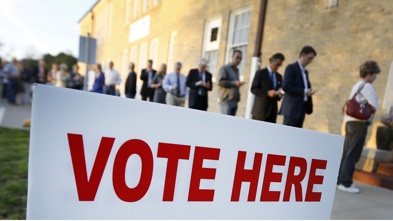 Voters In Super Tuesday States Cast Their Ballots