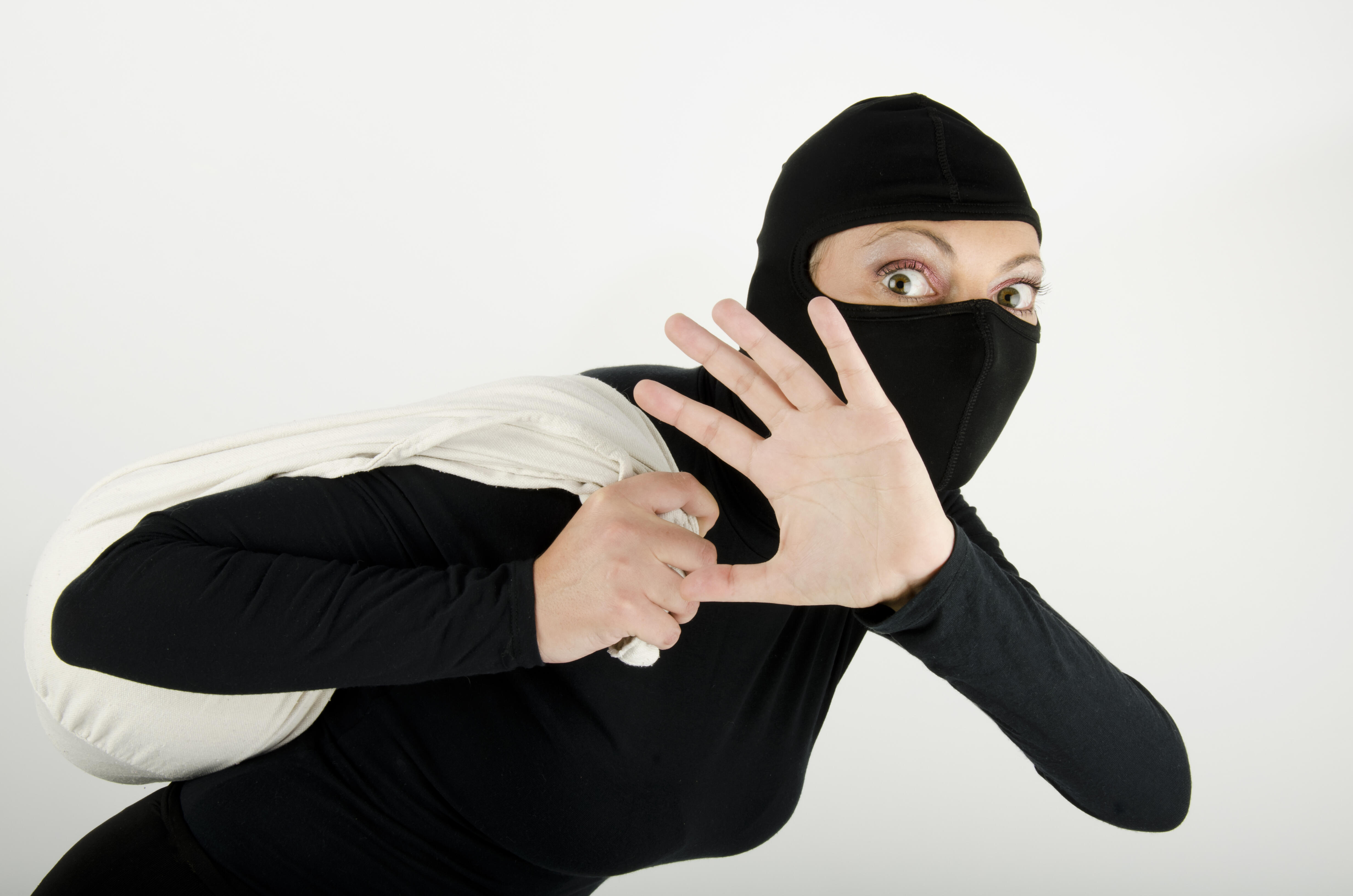 Thief boy. Bank Robber. Bank Robbery stock images.